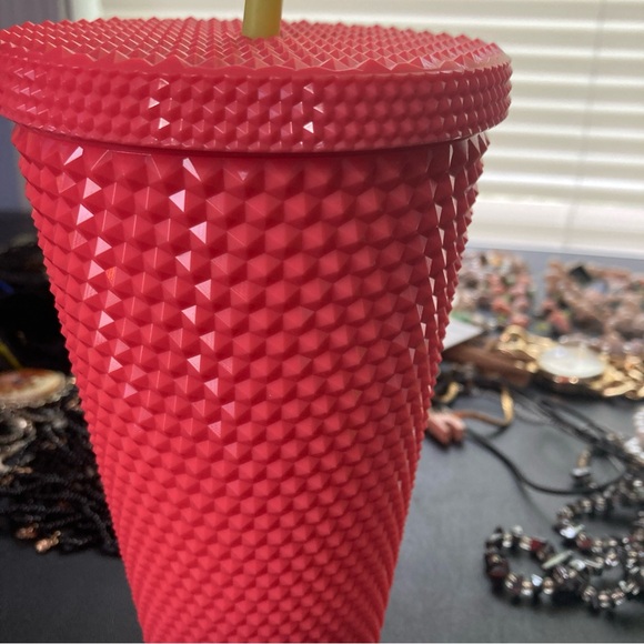 Starbucks Dragonfruit Studded Cold Cup Tumbler 16 oz NEON - Picture 13 of 13